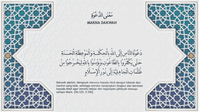 Makna Dakwah